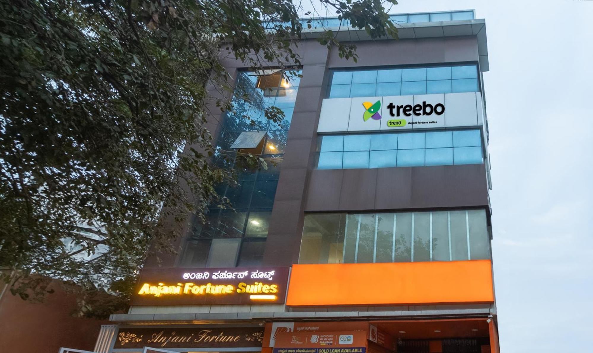 Treebo Anjani Fortune Suites Bangalore Exterior photo
